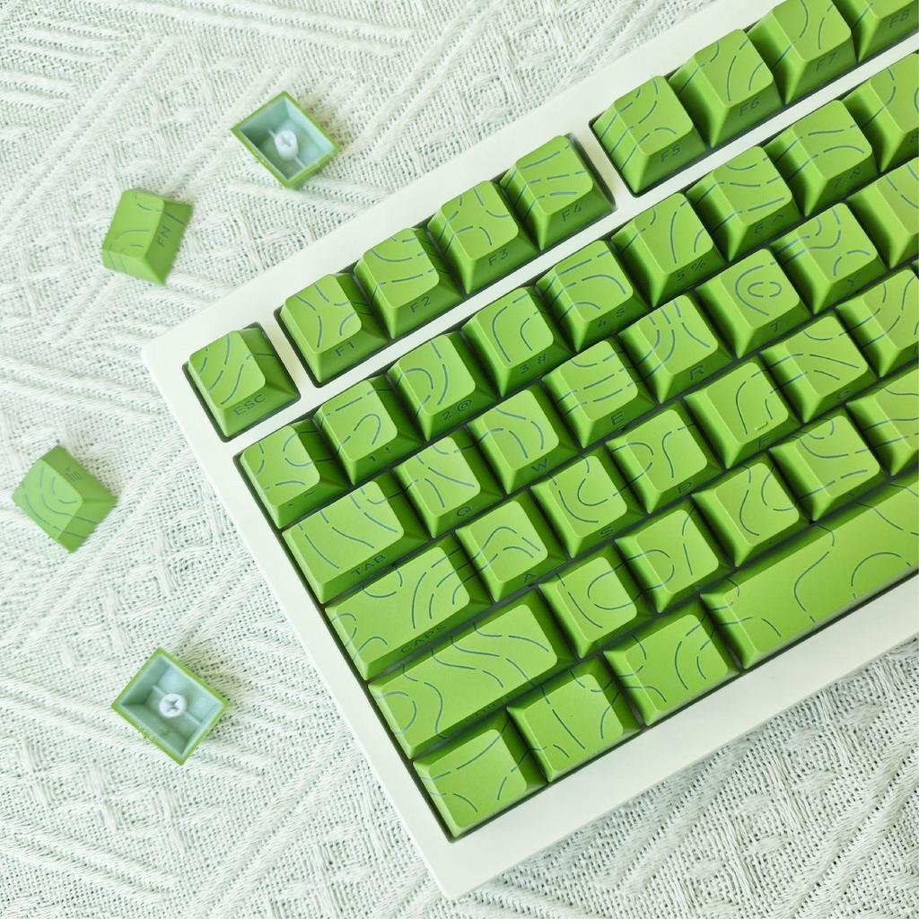 Contour 4.0 Gradient Translucent Tastenkappen - Originalhöhe, Rissige Zeichen, 6087108 Benutzerdefinierte Mechanische Tastatur