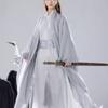 Hanfu-Paaranzug im Stil der chinesischen Wei- und Jin-Dynastie mit Kreuzkragen