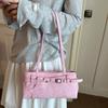 Star Pendant Y2K Shoulder Bag With Metal Buckle Belt Underarm Bag Fashion Women Handbag  Women