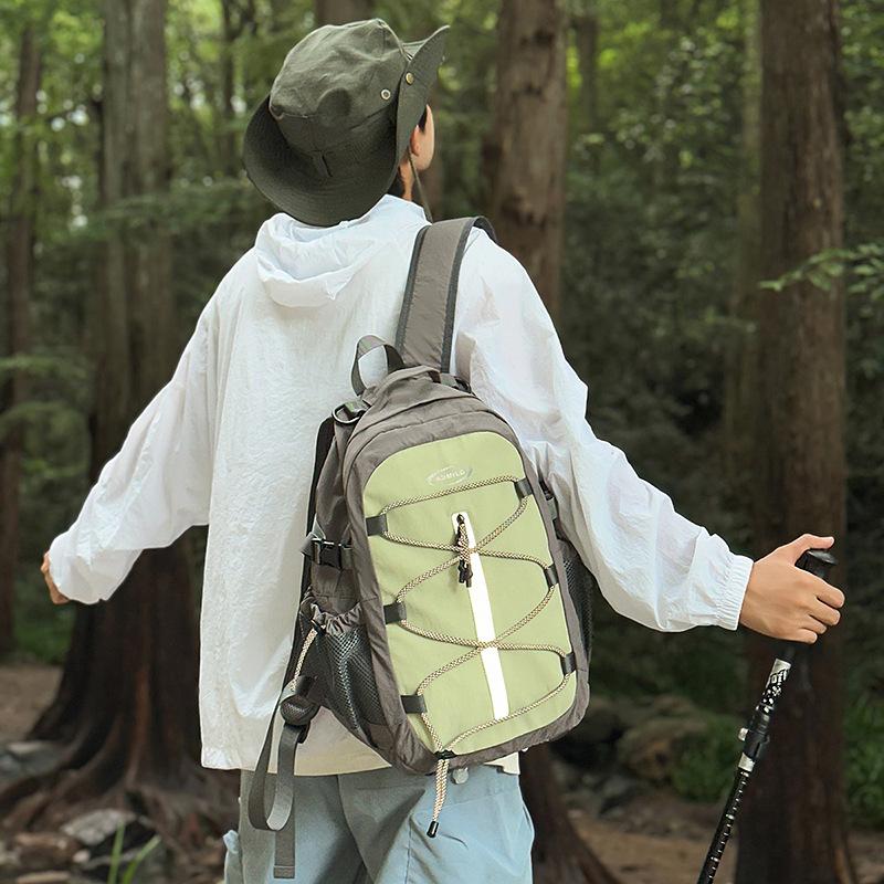 Outdoor Backpack Large Capacity Hiking Backpack Mountaineering Bag Boys Commuter School Bag Female College Student Computer Bag