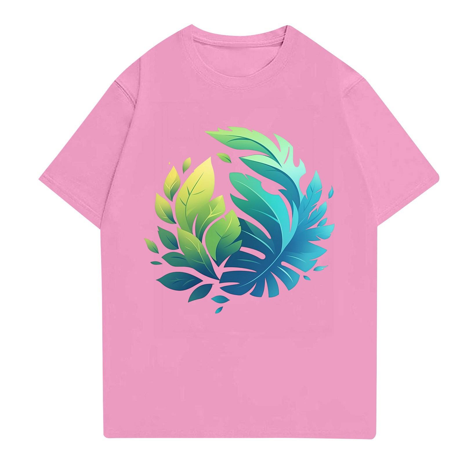 

Мужская рубашка с воротником-стойкой и коротким рукавом, свободная рубашка для отдыха и отдыха, мужская S розовый