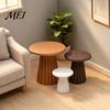 Dollhouse Decoration Miniature Round Table, Mini Side Table Model, Furniture Living Room Tiny Decor, 1:12 Accessories PLA
