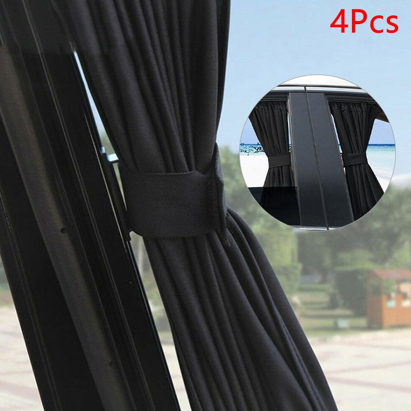 4 Stück Auto UV-Schutz Sonnenschutz Vorhänge Seiten Fenster Visier Netzabdeckung Schild