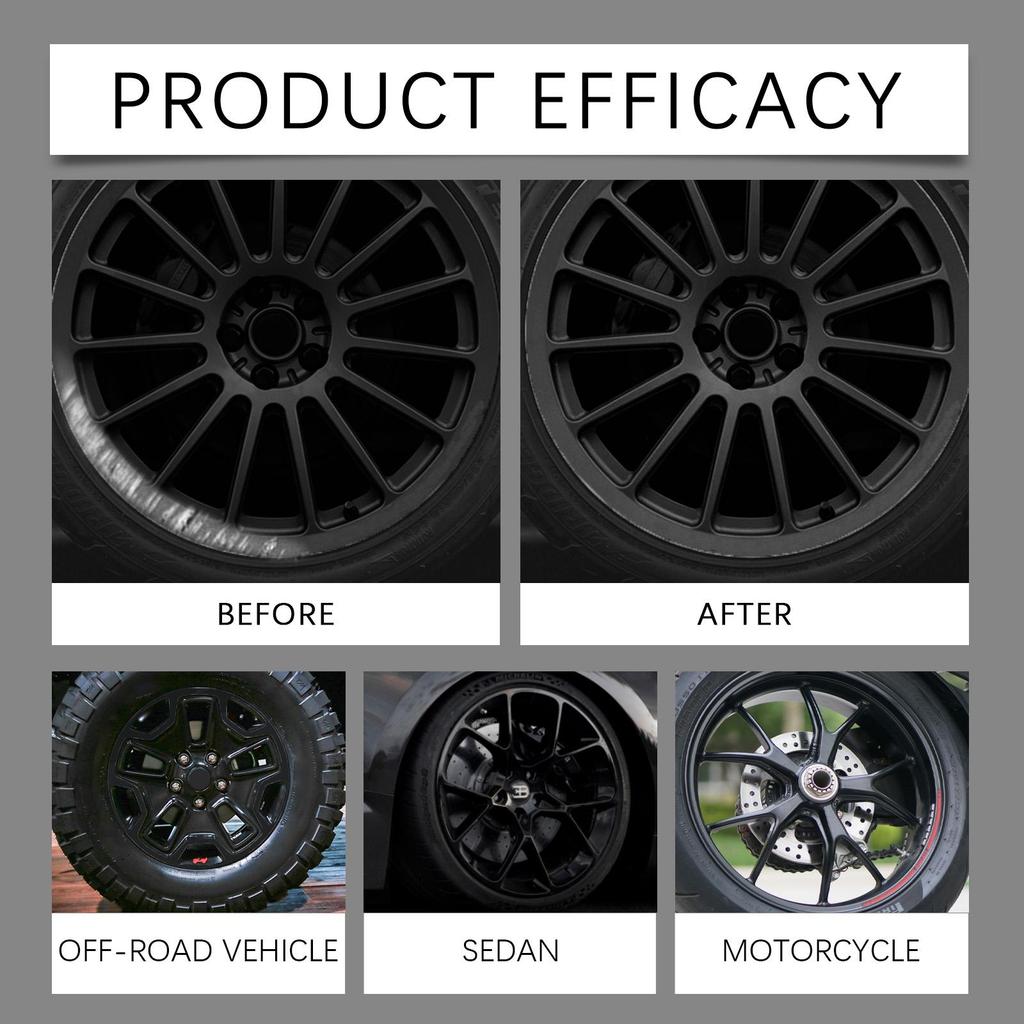 Homonth Svart Bilhjul Ripefiks Penn Maling Ripefjerning Maling Fikse Penn