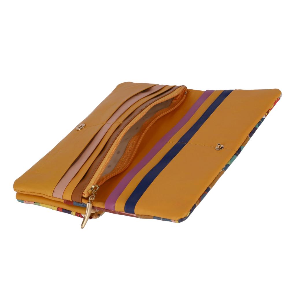 Long Wallet Flap Long Wallet Colorful Landscape [Tsumori Chisato]