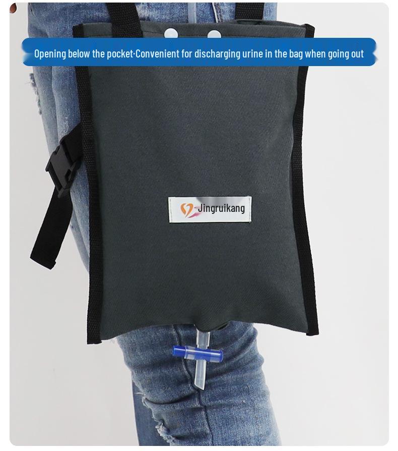 Urine, Drainage & Stoma Bag Crossbody Storage for Elderly