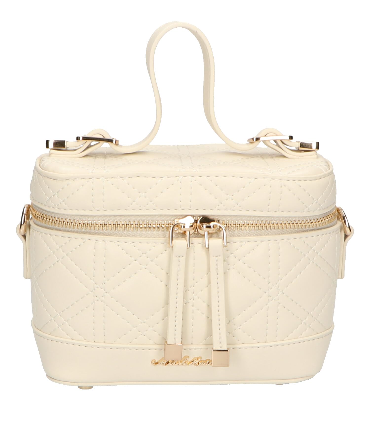 

Quilted Mini Bag MM358003 Vanity Bag Ivory [Mishmash] Women s слонова кістка