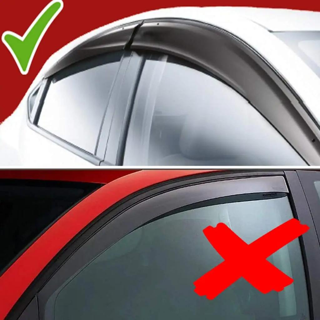 Hohe Qualität Auto Seitenfenster Windabweiser Visier Lüftung für Ford Focus 2 MK2 Schrägheck Limousine 2005-2011 Markisen Schutzbleche Schutz