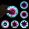 6 cores Criativo Luz LED Luminoso Fidget Spinner Mudanças Hand Spinner Brilha no Escuro Brinquedos para Alívio do Estresse para Crianças