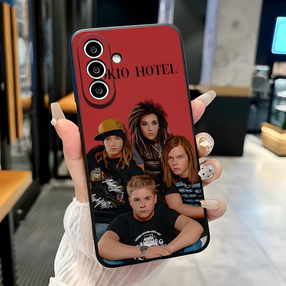 

Чехол для телефона с рисунком группы T-Tokio Hotel для Samsung A25 A13 A33 5G A54 A36 A35 A56 A52 A14 Ударопрочный Мягкий чехол Samsung A54