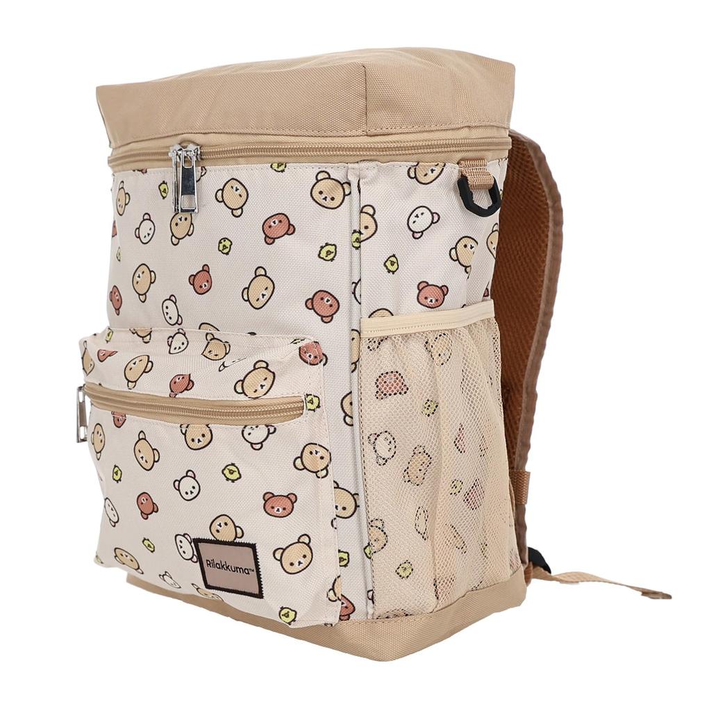 Marushin Rilakkuma for Cute Character 6425002500 Backpack, "Strolling Rilakkuma" Girls, Bear, Backpack, Rucksack, Bag, Picnic, Camping,