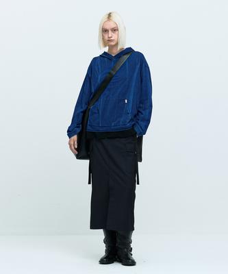 Mea Cargo Long Skirt [Black]