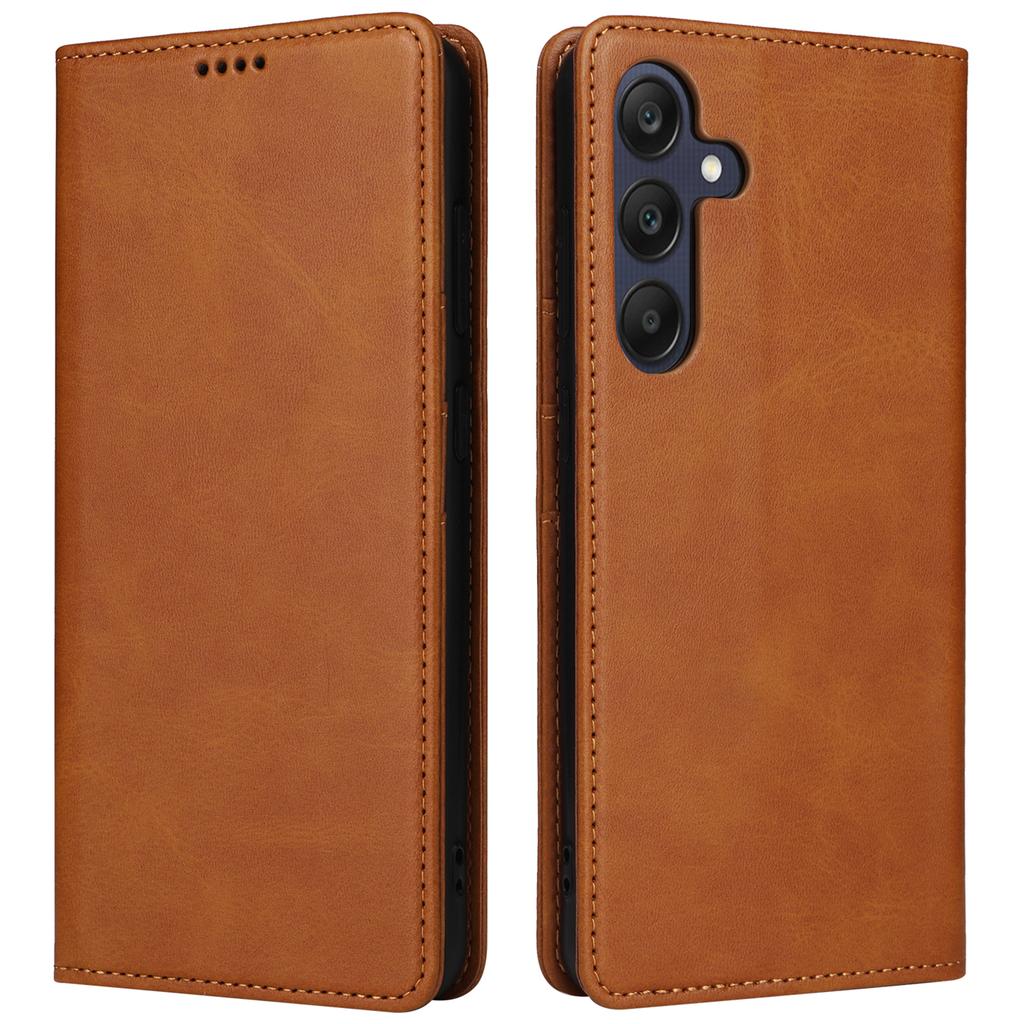For Samsung Galaxy A25 5G (Global) (161.0 X 76.5 X 8.3mm) Case Leather Phone Cover