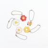 1 PCS DIY Cream Daisy Shoe Chain Shoelaces Decoration Canvas Shoes Sneakers  Flowers Accessories Shoelace Buckles Decorative