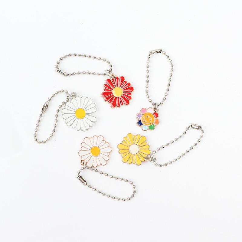1 PCS DIY Cream Daisy Shoe Chain Shoelaces Decoration Canvas Shoes Sneakers  Flowers Accessories Shoelace Buckles Decorative