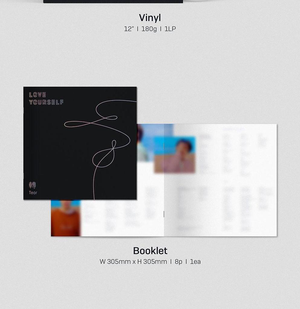 [LP] BTS [LOVE YOURSELF 'TEAR'] 3. PEŁNY ALBUM