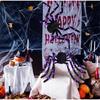 Halloween Big Plush Spider Horror Halloween Decoration Party Prop Outdoor Giant Spider Decor 30-200cm Chamber Prank Black Spider