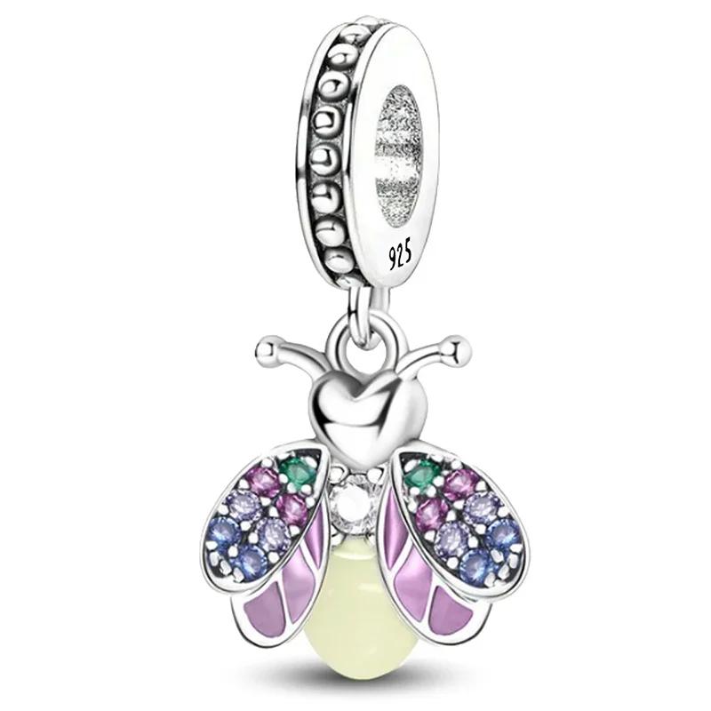 Copper Metal Cactus Tree of Life Butterfly Safety Charm Bead Components Bead Components Do It Yourself Bracelet High Quality Fine Jewelry Craft