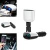 Car Charger With Led Voltage Current Display Dual Usb Fast Charging For Travel And Commuting