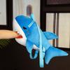 Style Cute Plush Shark Backpack Dolls Stuffed Soft Simulation Shark Pillow for Children Boys Birthday Xmas Gift