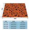 Pink Cute Ghosts Flannel Blankets Halloween Funny Throw Blankets for Home Hotel Sofa 150*125cm Rug Piece