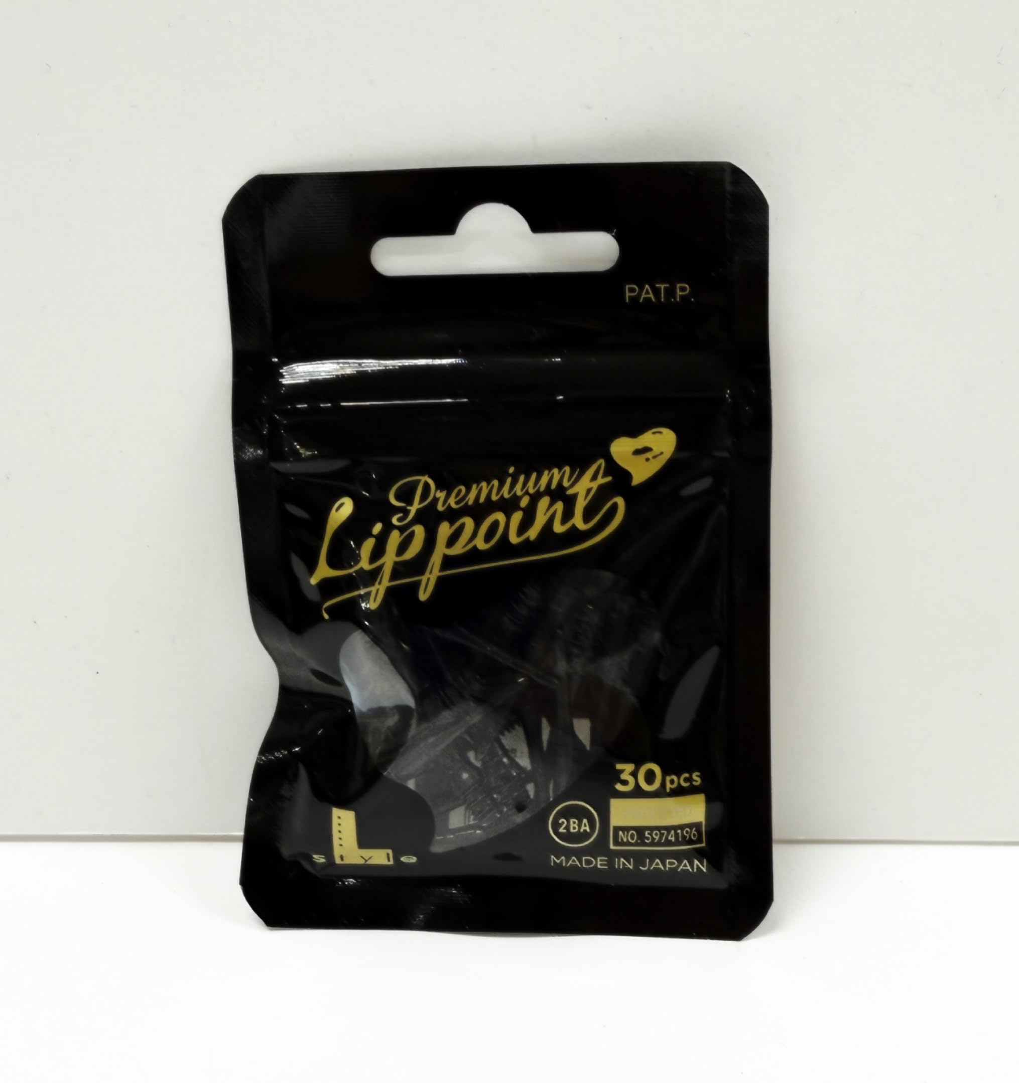 

L Style Premium Lip Point Tip 2BA черный 30 шт. чёрный