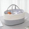 Multifunctional Travel Out Portable Mommy Bag Cotton Rope Diaper Bag Handbag Baby Products Organizer Basket