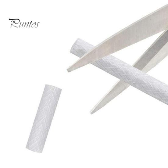 50 Pcs Lighting Torches Wick Glass Fiber Wicks Replacement Long-Lasting Clean Burning Wick for Torches Lanterns Bottles