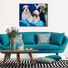 huacan Neu Diamant stickerei hund 5d diy volle platz runde harz bohrer Kreuz Stich Strass von bild Mosaik tier