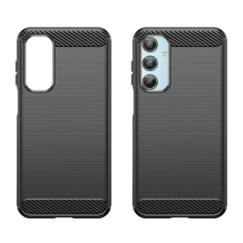 For Cover Samsung Galaxy M35 Case Samsung M35 Capas Shockproof Phone Bumper Back Armor TPU Soft Carbon Fiber Fundas Samsung M35