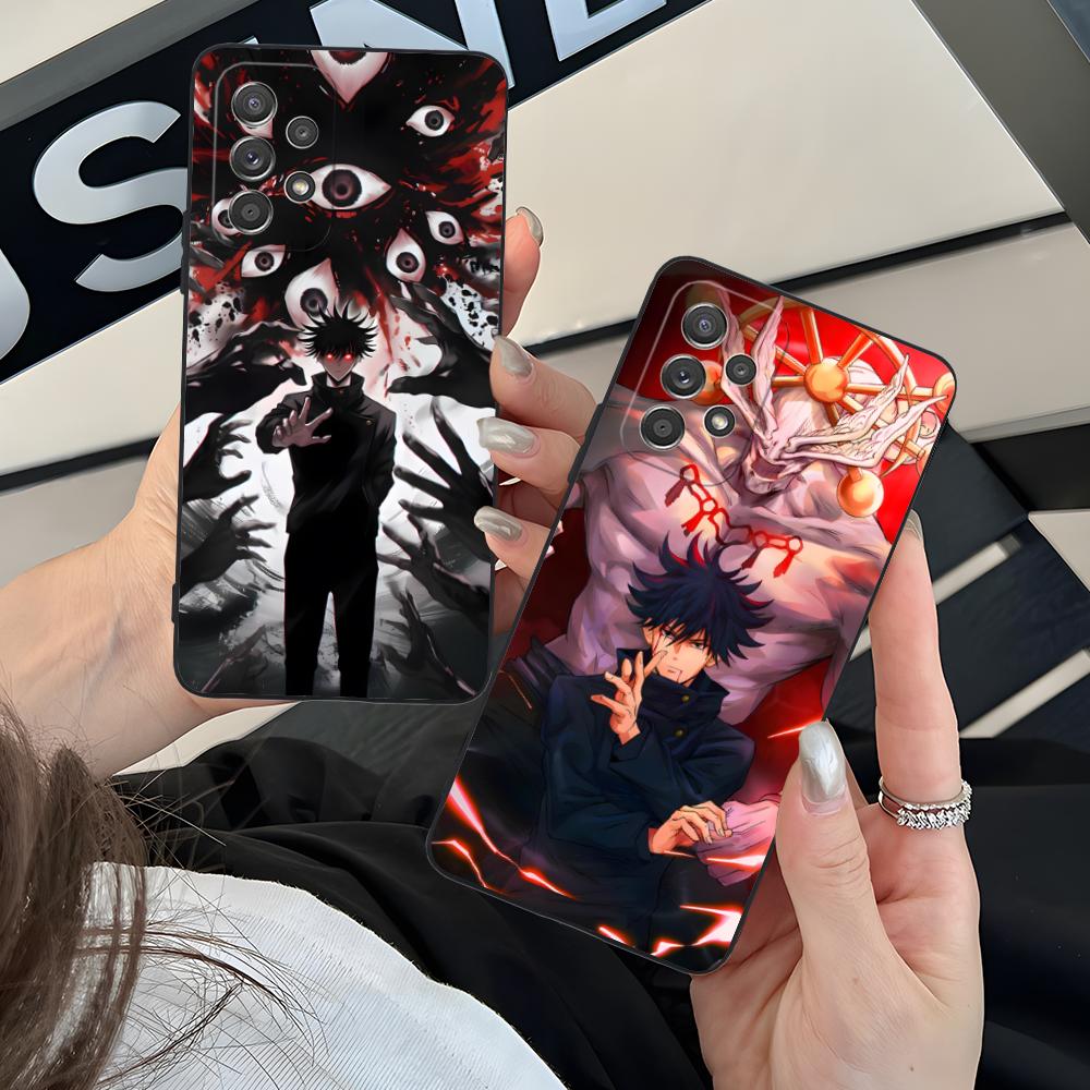 Jujutsu Kaisen Megumi Mobile Phone Case for Samsung Galaxy A56 55 54 53 52 51 36 35 34 23 16 15 5G Colour Cover Cover Cellphones