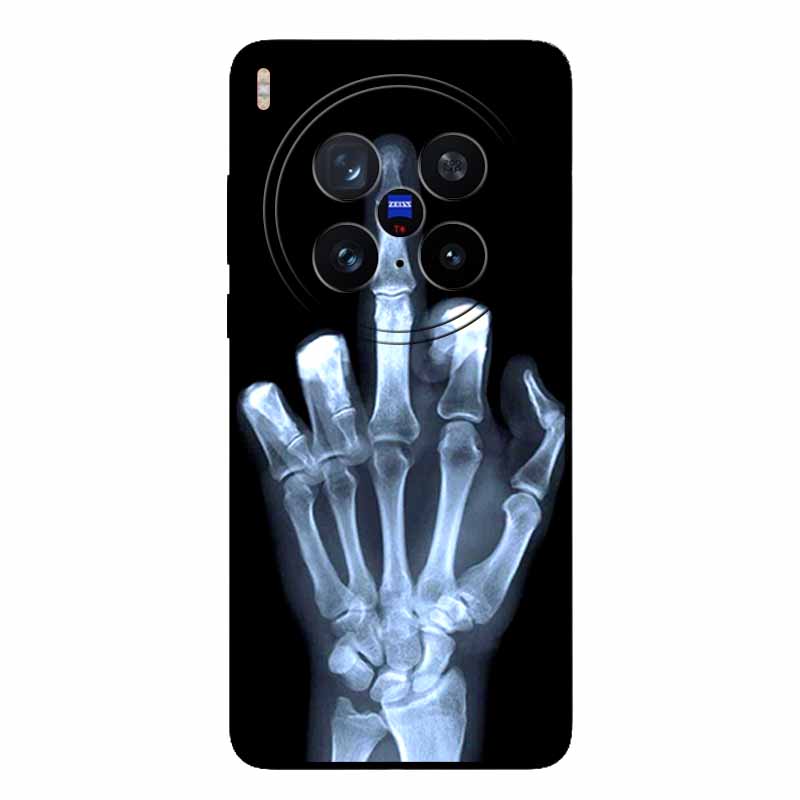 For Vivo X200 Ultra 5G Case Fashion Black Silicone Back Cover Case for X200 Ultra Protective Bumper VIVO X200 Ultra Phone Funda