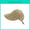 Sun Solid Color Protection Hat Uv Protection Fisherman Hats Wide Outdoor Brim