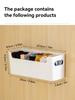 WORTHBUY Closets Clothes Organizer Box Wall Mounted Underwear Bra Socks Storage Boxes Wardrobe Drawer Clothes Storage Organizers