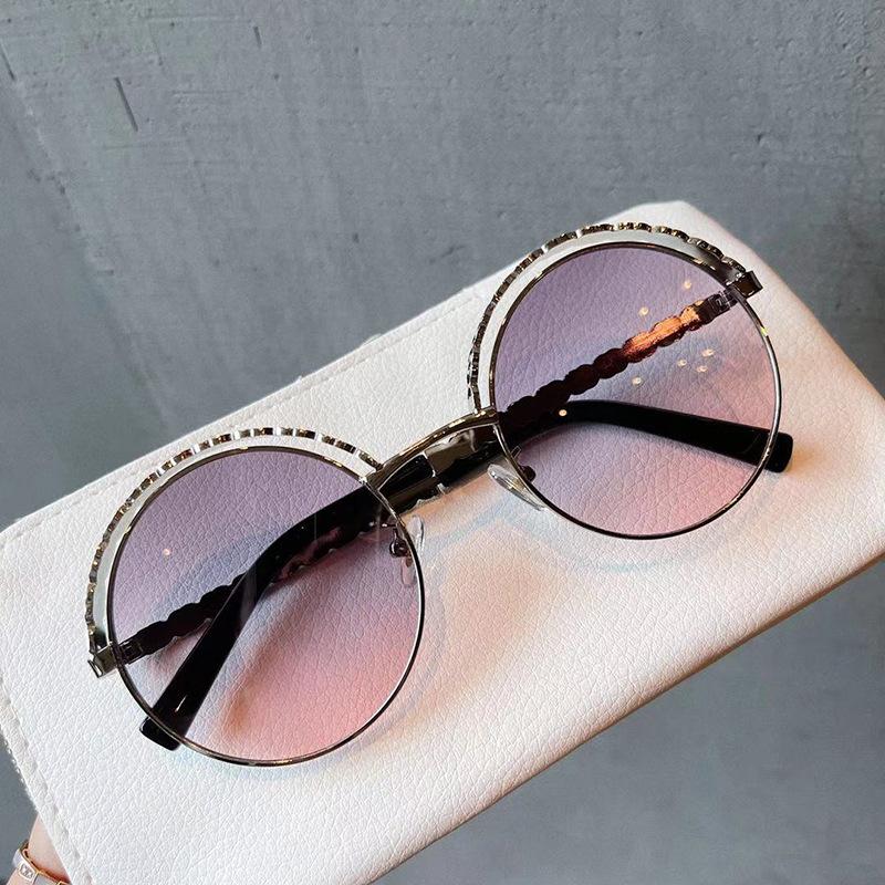 

European American Style Sunglasses Women Round Shape Uv Protection Sun Glasses Male Female Woman Sunglass
