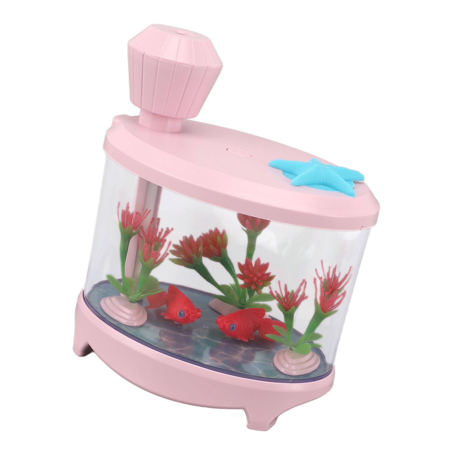 Humidificateur Paysage Poisson Modélisation Son USB Faible Bruit Huile Essentielle Thérapie Humidificateur pour Voiture Chambre à Coucher Bureau