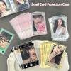 50Pcs Cartoon Small Card Case Star Photo Protection Card Film Packaging Bag Waterproof Anti-Fouling Transparency Photo Album