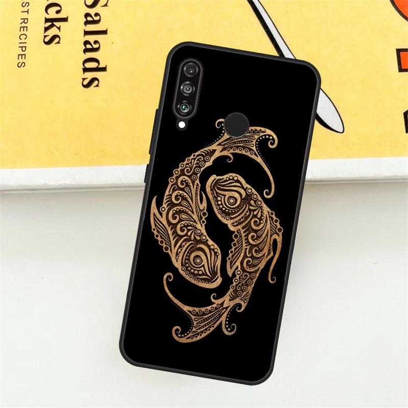 Zodiac Signs Case For Huawei Nova Y61 Y91 Y60 Y70 Y90 Nova 9 10 SE 11i 8i 3i P20 P30 Pro P40 Lite Cover