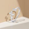 Orstarry   Copper Balloon Dog Opening Ring For Women Original Finger Ring Jewelry Party Fine Trendy Gifts
