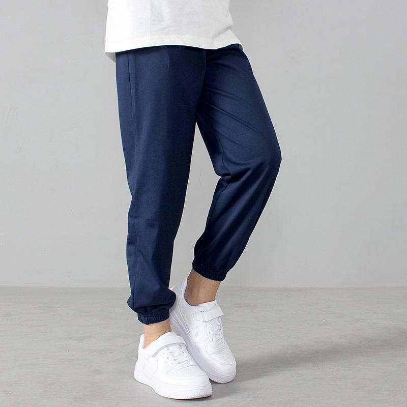 Pantalons d'été style coréen pour enfants, légers, anti-moustiques, pour filles et garçons, en coton tricoté, pantalons de sport longs, vêtements pour enfants, pantalons décontractés confortables