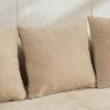 Modular Compression Sofa Made of Chenille Fabric, Filled with 30D High-elastic Foam. Easy To Move, Non-slip Floor, Ideal for Living room.LIGHT KHAKI