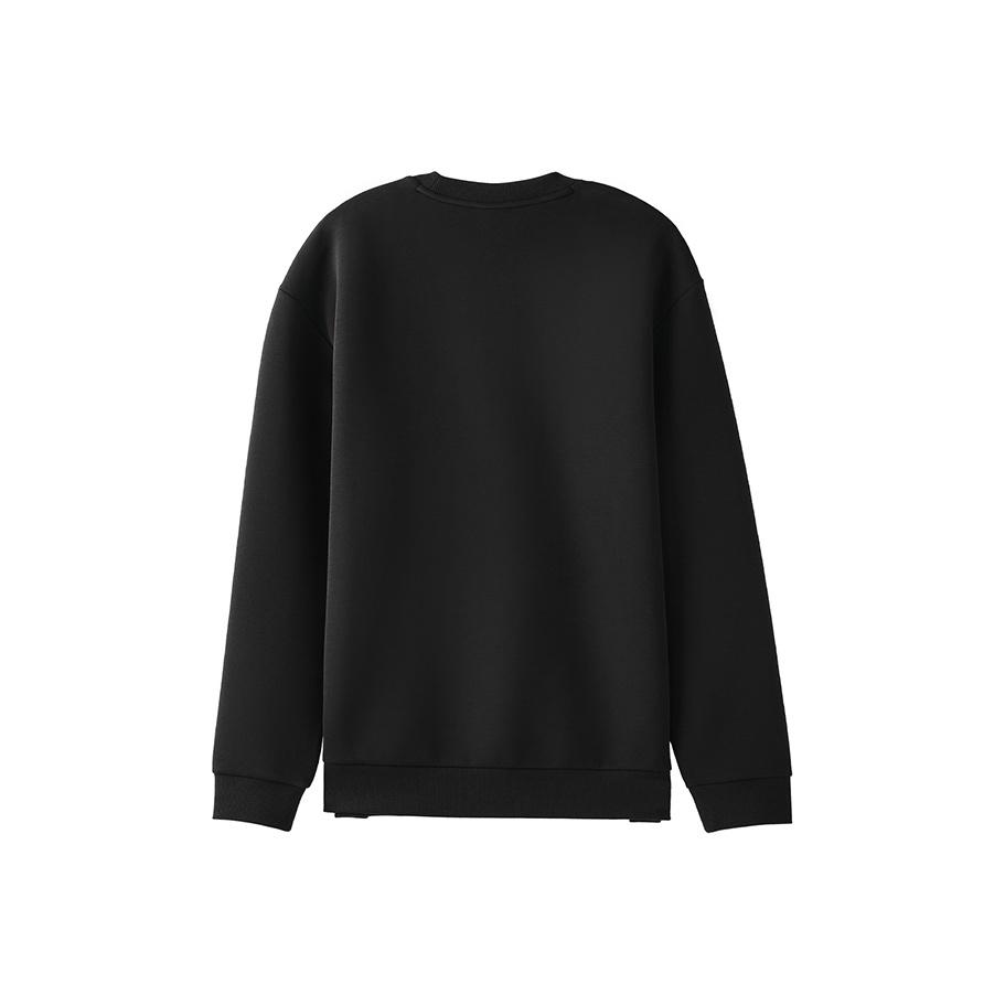 Li-Ning Versatile Simple Round Neck Letter Casual Printed Loose Comfortable Sweatshirt Unisex Sweatshirt AWDVG85-1