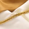 INSSGG Luxury Gold Cuban Chain Necklace