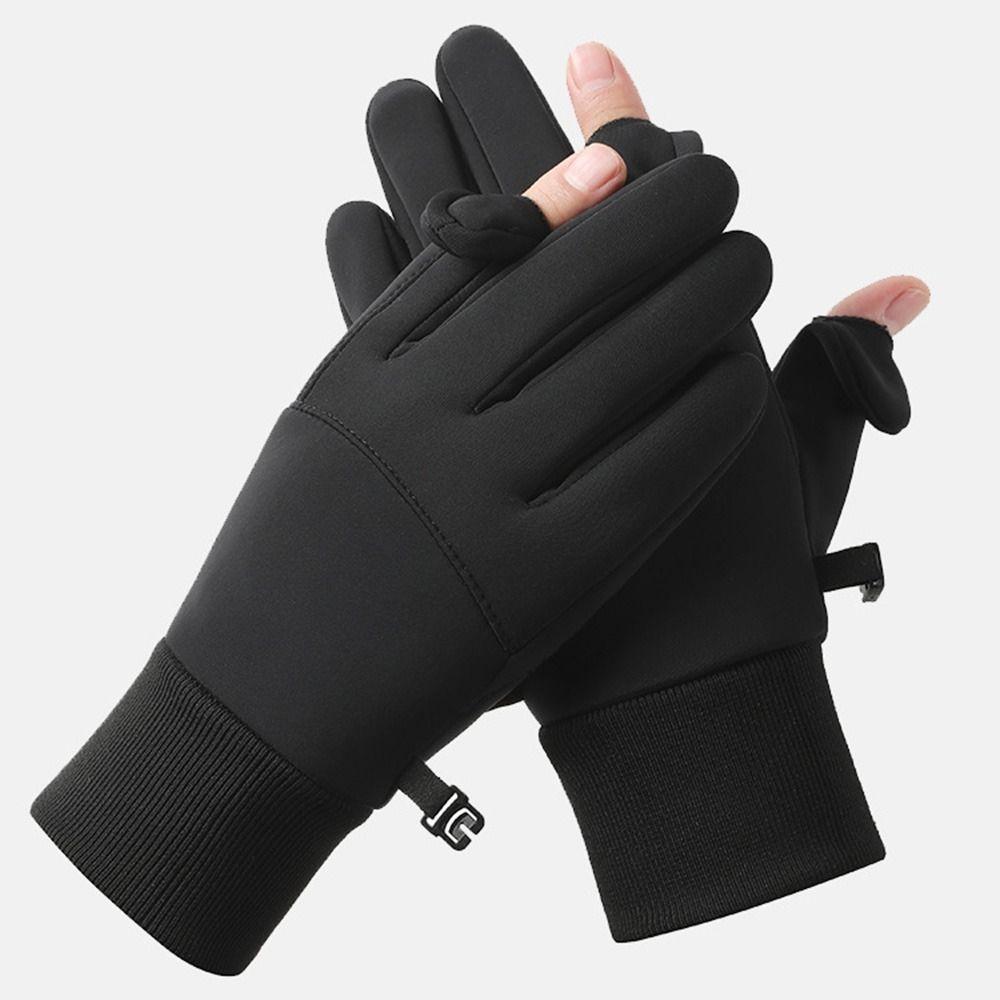 Anti-Slip Winter Gloves Touchscreen Protective Mittens Ultralight Sports Mittens  Running
