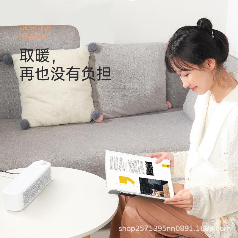 2026 New Heater Heater Household Small Quick Heating Silent Office Desktop Heater Low Power Energy Saving