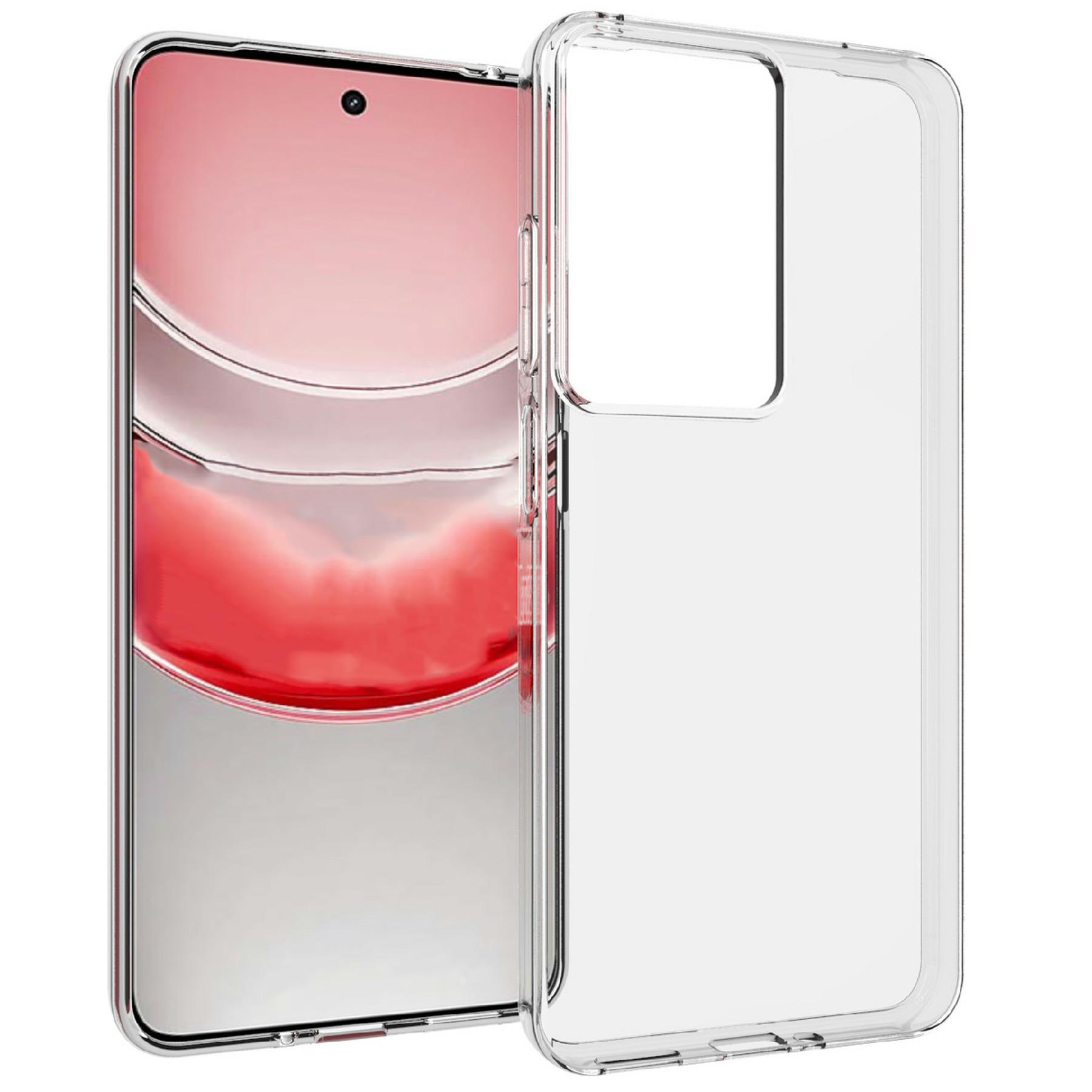 

For Realme 14x 5G/V60 Pro 5G Clear Phone Case Watermark-Resistant TPU Back Cover A