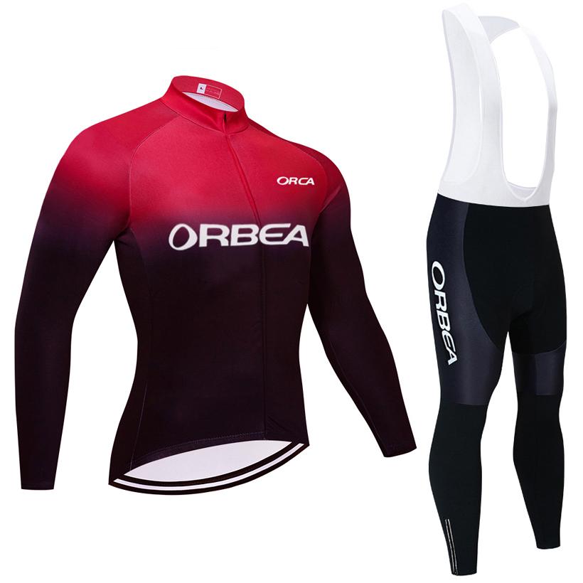 Nuova Maglia da Ciclismo Invernale 2025 ORBEA ORCA Completo Maglia e Pantaloni da Bici Uomo 20D Abbigliamento Ciclismo Pro Giacca da Bici