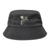 Unisex Distressed Denim Washed Bucket Hat Angine De Poitrine Canadian Band Headwear Fishing FisherUnisex Cap Session Hats Gifts