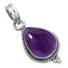 925 Sterling Silver Pendant Women Gemstone Handmade Jewelry Wedding Gift Amber Amethyst Black Onyx Carnelian Garnet Quartz Green Onyx Gold Stone