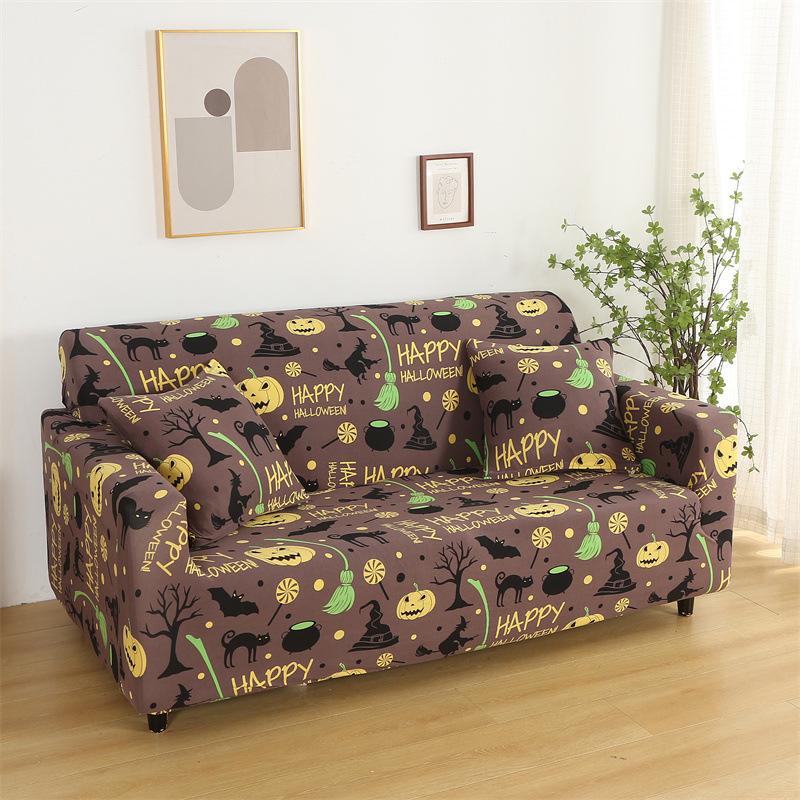 Christmas Elastic Sofa Covers for Living Room Funda Sofa Couch Cover Chair Protector Universal Sofa Slipcovers X-mas Home Decor